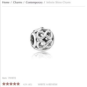 PANDORA INFINITY CHARM